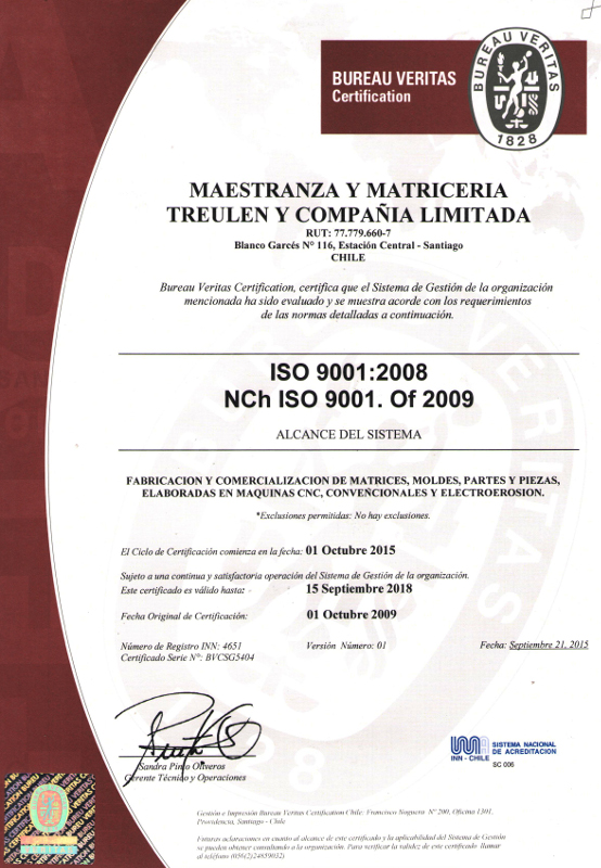 Certificación